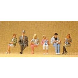 Seated People (6) Exclusive Figure Set