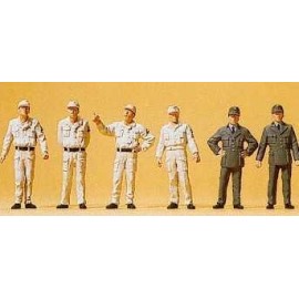 THW Workers 1950 (6) Exclusive Figure Set