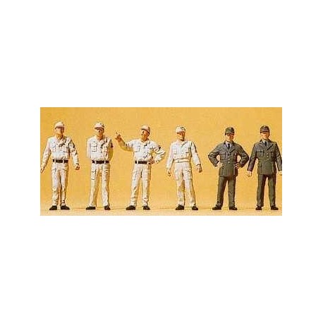 THW Workers 1950 (6) Exclusive Figure Set