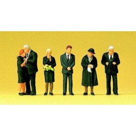 Funeral Mourners (6) Exclusive Figure Set