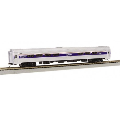 American 85ft Amfleet I Phase IV B Amtrak CAF with interior lights