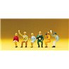 Seated Spectators (6) Exclusive Figure Set