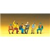 Sitting People (6) Exclusive Figure Set