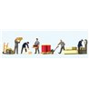 At the Freight Depot Scene (5) Exclusive Figure Set