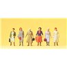 Female Commuters (6) Standard Figure Set