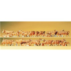 Brown Cows (30) Standard Figure Set