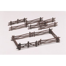 Kit - Rustic Fence (12 Pcs) - O gauge