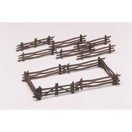 Kit - Rustic Fence (12 Pcs) - O gauge