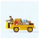 Electric Post Vehicle with Driver (Era III) Figure