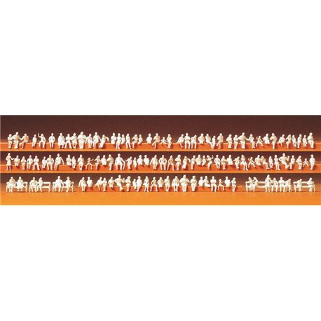 Seated Persons (120) Unpainted Figures
