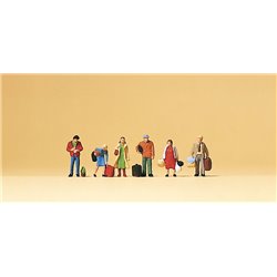 Passengers Waiting (6) Figure Set