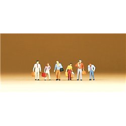Passengers Walking (6) Figure Set