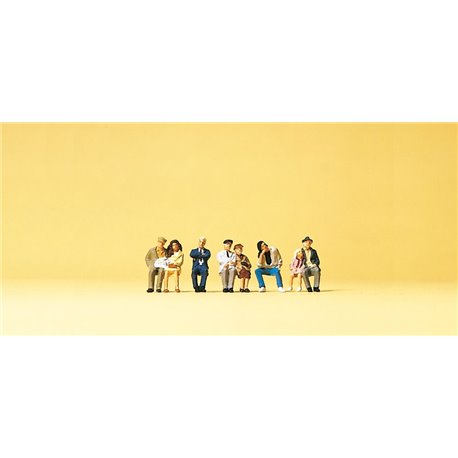 Passengers Seated (9) Figure Set