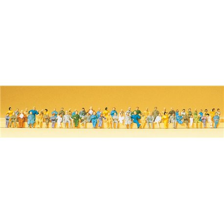 Seated Passengers (60) Figure Set