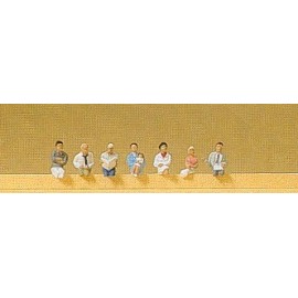 Passengers Seated for Carriages (7) Figure Set