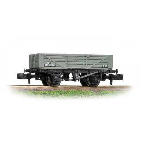 5 Plank Steel Floor Wagon BR Grey