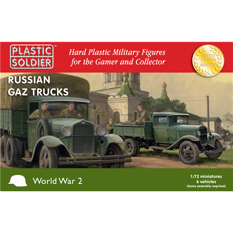 1/72nd Russian GAZ Trucks