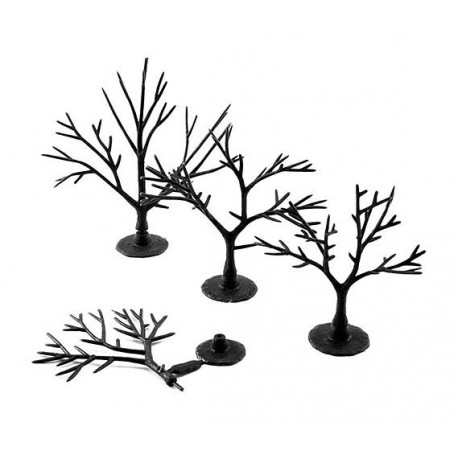 2 - 3" Deciduous - Tree Armatures - Pack Of 57