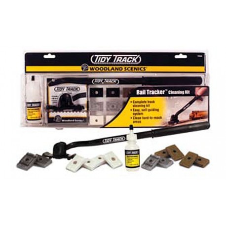 Rail Tracker Cleaning Kit (N & HO Scale)