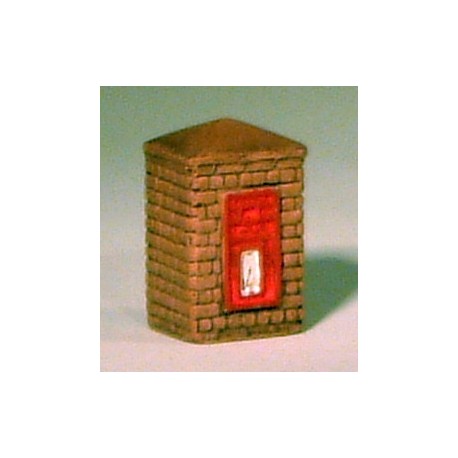 Post Box in Brick Column