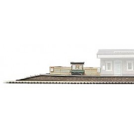 Island Platform - Card Kit, Overall size: 492 x 75 x 16mm