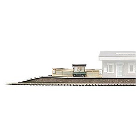 Island Platform - Card Kit, Overall size: 492 x 75 x 16mm
