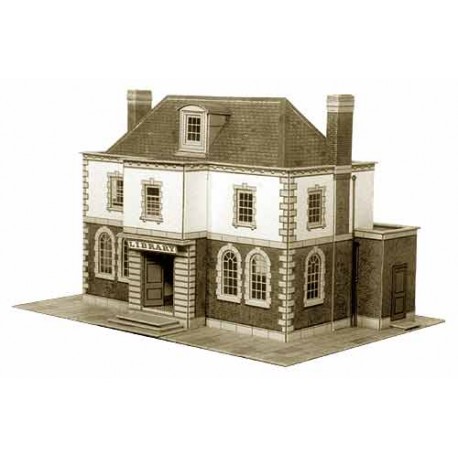 Police Station or Public Library - Card Kit