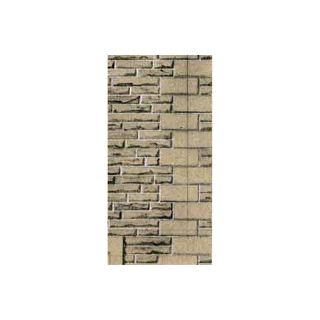 Building Papers Grey Sandstone Walling