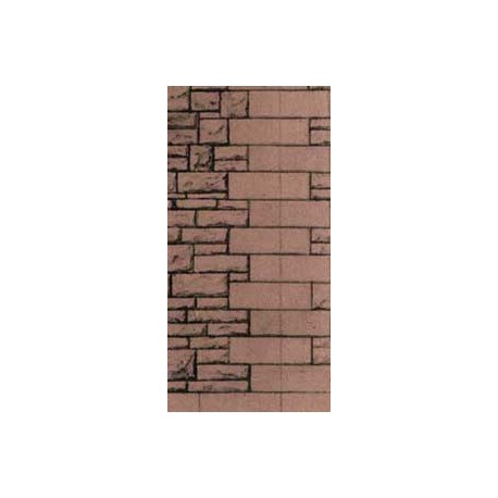 Building Papers - Grey Rubble Walling
