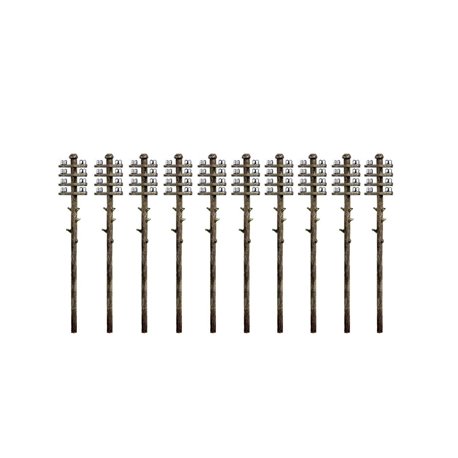 Telegraph Poles (10 per pack)