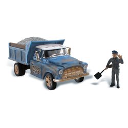 HO gauge Rocky's Road Repair