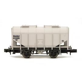 Bulk grain hopper in BR livery