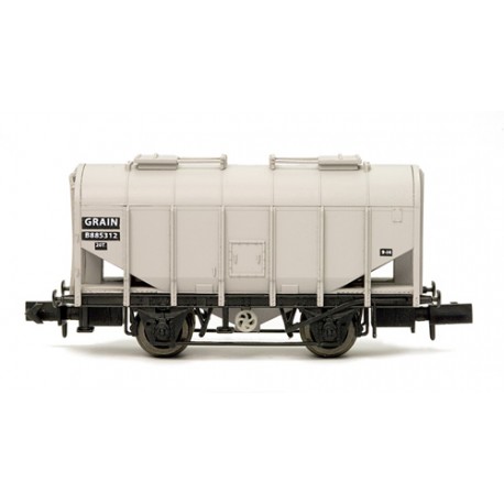 Bulk grain hopper in BR livery