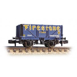 7 Plank End Door Wagon 'Firestone Tyres'