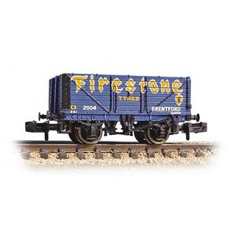 7 Plank End Door Wagon 'Firestone Tyres'