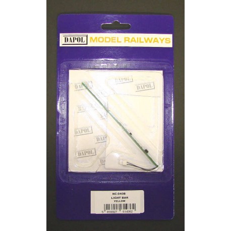 Plugin Lighting Bar Yellow (DCC Compatible)