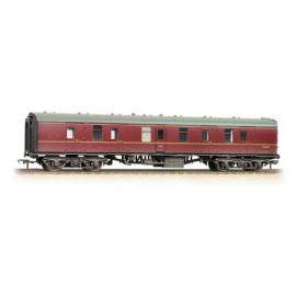 BR Mk1 BG Full Brake Maroon - Weathered
