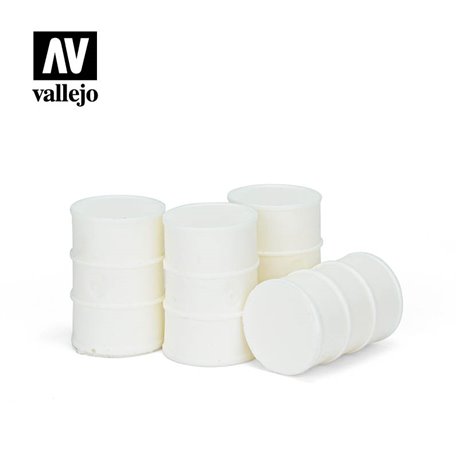Vallejo Scenics - 1:35 German Fuel Drums 1