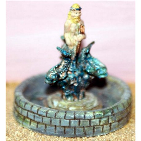 large 'Neptune' Water Fountain (OO Scale 1/76th)