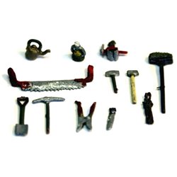 Industrial Equipment & Tools ( OO scale 1/76th) - Unpainted