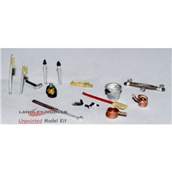 Canal Boat Accessories and sundries. - Unpainted
