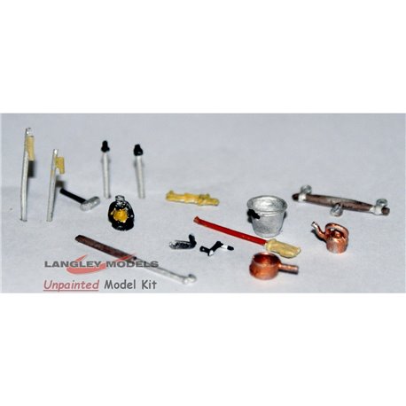 Canal Boat Accessories and sundries. - Unpainted