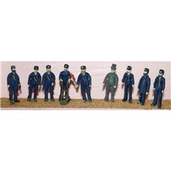 Victorian/Edwardian Railway Figures - Unpainted