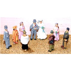 White Wedding scene (1940's on) - Unpainted