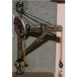 large 'gibbet' Loading Crane (OO Scale 1/76th) - Unpainted