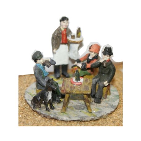 Pub or Café scene (OO Scale 1/76th)