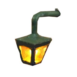 Illuminated Wall Light (plain top) - Unpainted