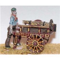 Chimney Sweep & barrow (OO Scale 1/76th) - Unpainted