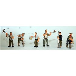 6 Assorted Gravediggers - Unpainted
