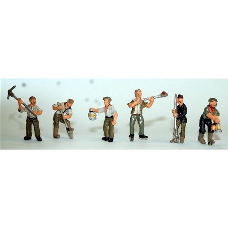 6 Assorted Gravediggers - Unpainted